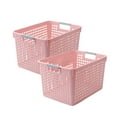 thumbnail image 2 of Openpig Handheld Clothing Basket Toy Basket for Baby Kids Bath Towel Kids Toy Basket Clothing Storage Rack Clothes Hamper Clothes Organizer Child Rectangle, 2 of 8