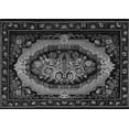 thumbnail image 1 of Ahgly Company Indoor Rectangle Medallion Gray French Area Rugs, 6' x 9', 1 of 1