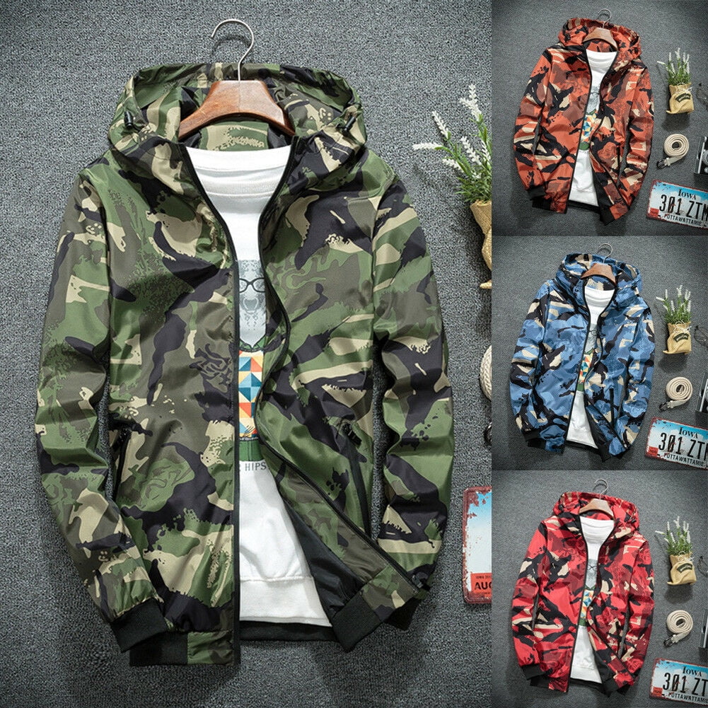 camo zip up hoodie walmart