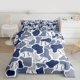 thumbnail image 2 of jejeloiu Camo Hunter Queen Comforter Set,Baseball Print Bedding Comforter Set For Men Women Reversible 3 Pieces, 2 of 8