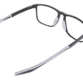 thumbnail image 3 of Blue Light Blocking Reading Glasses Anti Slip Multi Focus Presbyopic Glasses Black Frame Grey Leg +2.00 Strength, 1 Pair, 3 of 9