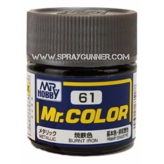 GSI Creos Mr.Color Model Paint: Burnt Iron (C-61)
