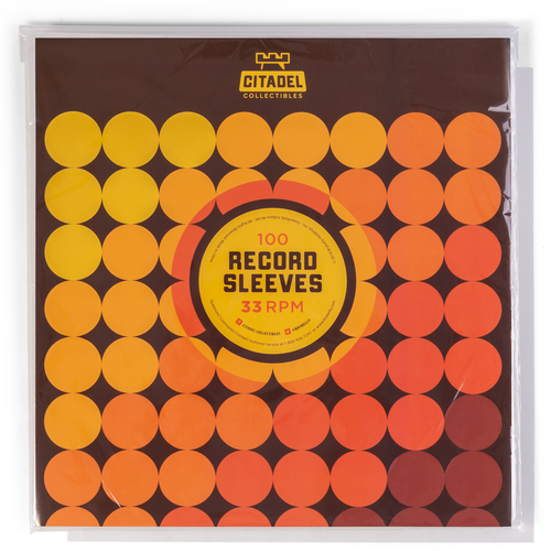 33 RPM Record Sleeves, 100pack