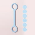 thumbnail image 5 of Fitness Resistance Band 15 LB Silicone Exercise Band with Handles for Home Workout and Enhanced Flexibility, 5 of 5