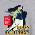 thumbnail image 3 of Disney Mulan - Defy Ordinary - Women's Oversized T-Shirt, 3 of 5