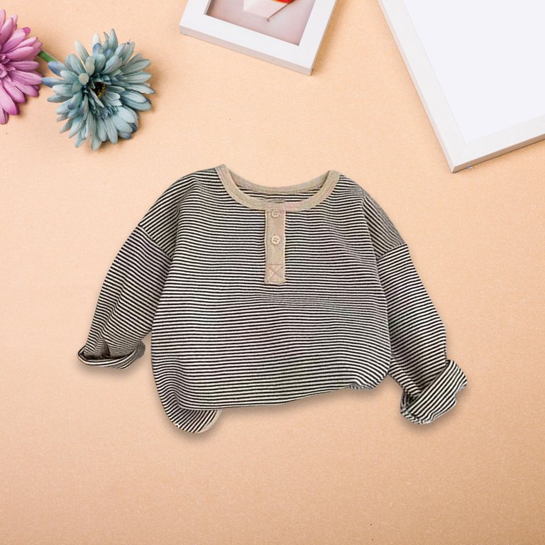 TIREOW Girls Ruffle Mock Neck Base Layer Shirt, Long Sleeve Fleece