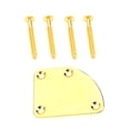 thumbnail image 1 of WRITWAA 1 Set Golden Guitar Neck Plate for Maintenance and Upgrading Instruments of Musicians, 1 of 7
