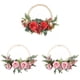 thumbnail image 1 of 3 Guirnaldas Rosas para Colgar en Delantera para Adornos de Bodas Y Fiestas perfecl Guirnalda de la puerta delantera de la ventana, 1 of 8