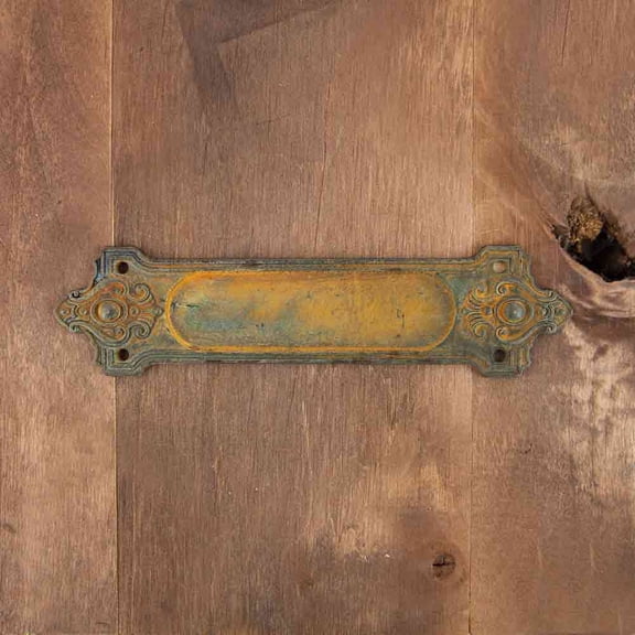 Metals For Wood Plaque 7