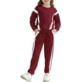 thumbnail image 3 of SANMIO Toddler Girl Clothes 2 Piece Outfits Fashion Sweatshirts+Sweatpants Long Sleeve Tracksuit Clothing Set Size 3-8Y, 3 of 8