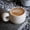 Cream, variant on 10 Ounce Ceramic Small Coffee Mugs Cappuccino Mugs Handmade Mugs Set with One-finger Handle,Set of 2,2,2,Cream,Ceramics,10OZ