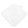 thumbnail image 2 of AMERTEER Shower Foot Scrubber Suction Cup Mat Foot Cleaner Massager Supply (Transparent), 2 of 6