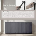 thumbnail image 3 of Wall Mounted Upholstered Headboard – Easy Install, Channel Stitched, Soundproof 3D Panels, Peel & Stick, 3 of 10