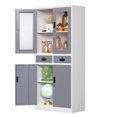 thumbnail image 3 of MIIIKO 71" Tall Storage Cabinet, Metal Cabinets with Glass Doors and Shelves,Kitchen Organization and Storage Drawers for Home Office, 3 of 7