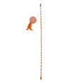 thumbnail image 2 of Cat Teaser Chaser Pet Cats Toys Stick Rod Cats Juguete interactivo Naranja Gloria Gatito Teaser Juguetes, 2 of 9