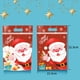 thumbnail image 5 of Guardurnaity 50 bolsas navideñas resellables con asas, de plástico resistente con forma de muñeco de nieve y Papá Noel, ideales para regalos de Disfraces de disfraces Feliz navidad, 5 of 6