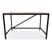 Alera ALELTD4824WA 48 x 24 in. Industrial Series Table Desk Lifting, Walnut