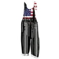 thumbnail image 2 of Elvqul Independence Day Jumpsuits for Women 4th of July American Flag Patriotic Sleeveless Summer with Pockets Juniors Jumpsuits Blue, 2 of 5