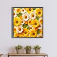 thumbnail image 4 of 5D bricolaje taladro redondo completo diamante pintura Daisy Kit decoración del hogar arte artesanía FLhrweasw Nuevo, 4 of 9