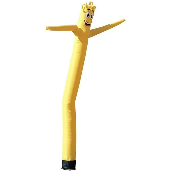 Golden Yellow 20ft Tall Inflatable Tube Man Air Powered Dancing Puppet for Outdoors Puppet Attachment only  Feather Flag Nation