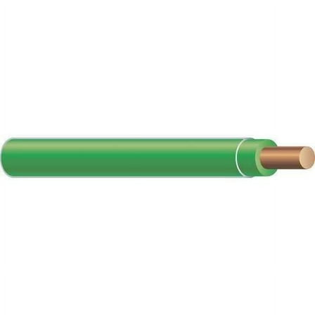 Southwire THHN Building Wire, Copper, 14 AWG, 1C, Green, Solid, 100 ft 11583284