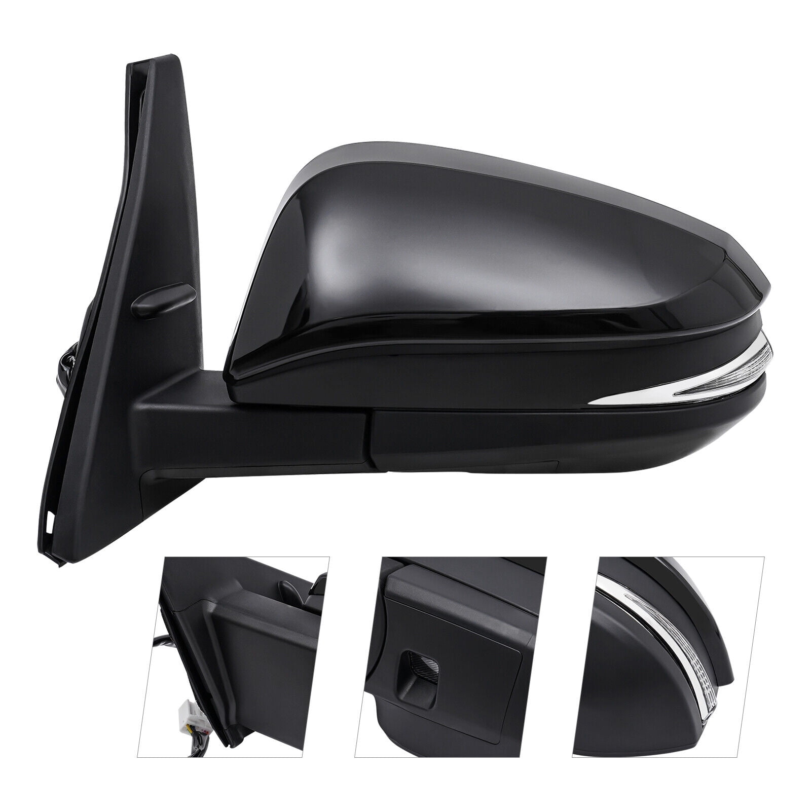 Fit For 2014 2015 2016 2017 2018 2019 2020 2021 Toyota 4Runner Door Mirror Driver Side Power | Heated | TO1320312