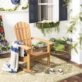 thumbnail image 3 of Safavieh Courtyard Jessie Damask Indoor/Outdoor Area Rug, Natural/Olive, 5'3" x 7'7", 3 of 11