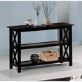 thumbnail image 3 of Coaster Rachelle Moderne Table de Canapé en Bois avec 2 Étagères Merlot Profond, 3 of 5