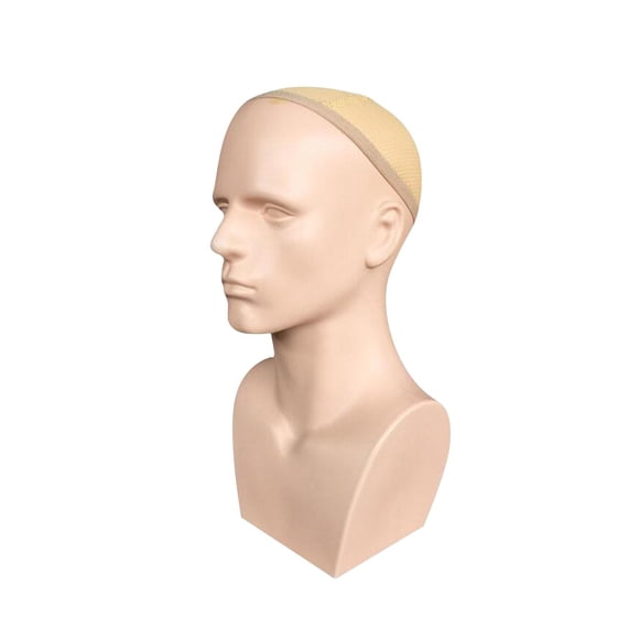 Cabeza De Maniquí Masculino Jinwen Con Hombros Para Negocios 42 cm