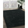 thumbnail image 2 of Ahgly Company Indoor Rectangle Contemporary Gunmetal Green Abstract Area Rugs, 7' x 9', 2 of 6