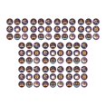 thumbnail image 2 of simhoa Multipurpose Eid Mubarak Stickers Labels Diary Stickers for Banquet Party Events R, 2 of 8