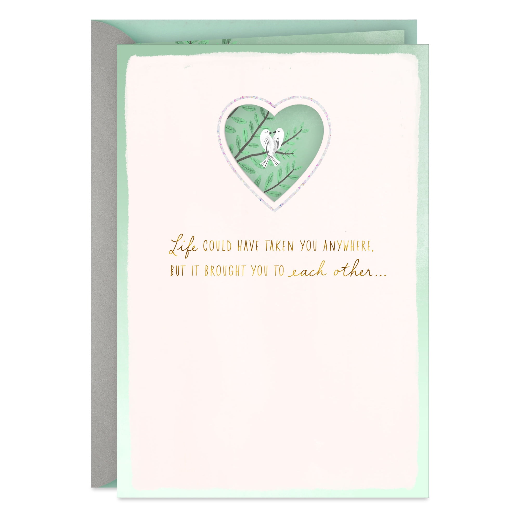 Hallmark Wedding Shower Card (Together Is Where You're Meant to Be)