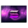thumbnail image 1 of Epic Art 'Cosmic Crypto Solana' by Epic Portfolio, Acrylic Glass Wall Art, 36"x24", 1 of 8