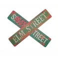 thumbnail image 4 of Bloody Elm & Sinister Metal Street Signs Halloween Haunted House Prop Scary 2-pc, 4 of 5