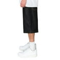 thumbnail image 3 of Victorious Men's Baggy Fit Raw Denim Shorts DS2098 - Black - 42, 3 of 6