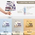 thumbnail image 3 of Table Lamps 3 Color 10 Way Dimmable LED Nightstand Lamp for Bedroom, Living Room, Home Office Purple Cat and Orange Cat Small, 3 of 7