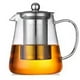thumbnail image 1 of Tetera de Vidrio Resistente Al con Tetera de Acero Inoxidable, Tetera con Infusor, Tetera Puer Oolong de 750 Ml., 1 of 5