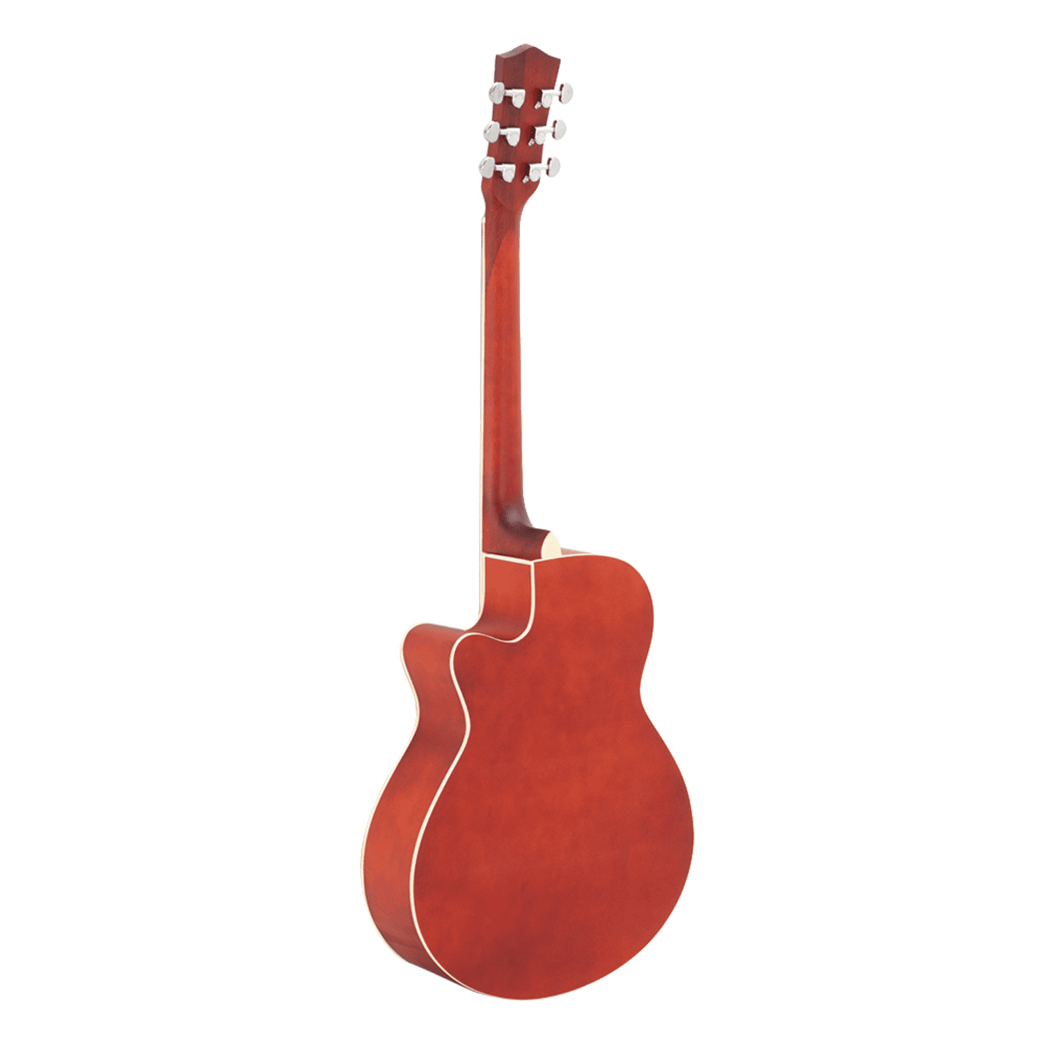 Hassch 40 inch Beginner Acoustic Guitar, Starter Set with Bag, Guard Board and Wrench Tool, Burlywood