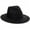 Black, variant on Clearance! Fdelink Women's Crushable Wool Felt Outback Hat Panama Hat Wide Brim, Women Hat (Black)