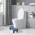 thumbnail image 4 of Ergonomic Toilet Stool Footstool for Squatting - Doctor Recommended for Hemorrhoids & Constipation Relief, Non-Slip Bathroom Step Stool, Fits All Standard Toilets, Multi-Purpose for Klds & Adults, 4 of 6