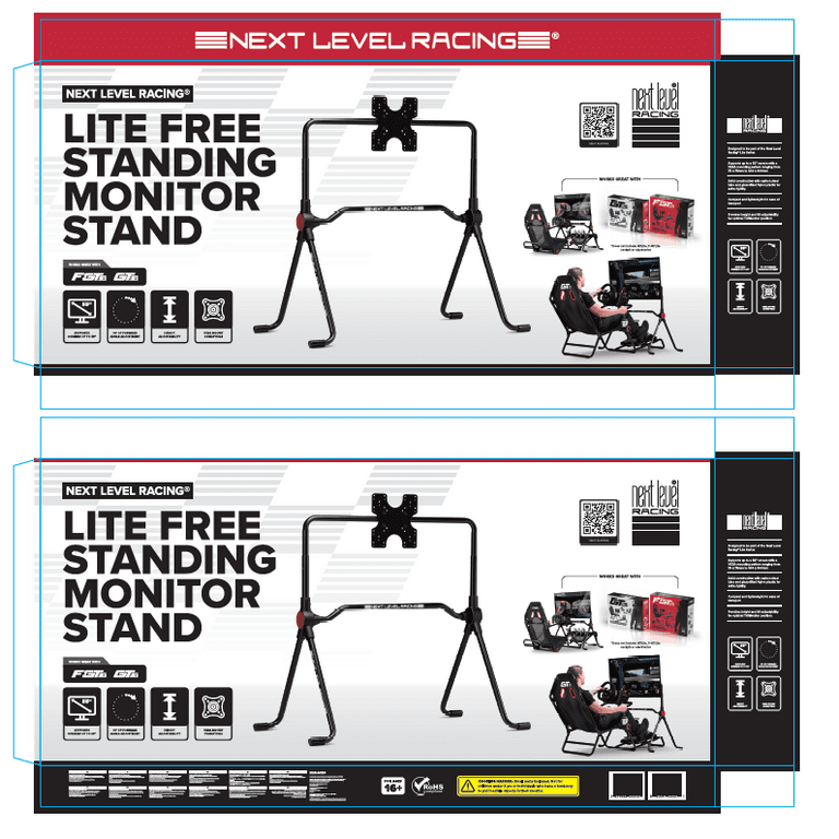 Next Level Racing Lite Free Standing Monitor Stand (NLR-A020