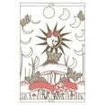 thumbnail image 2 of Junior's Lost Gods Mystic Mushroom Tarot Graphic Tee White 2X Large, 2 of 3
