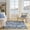 Blue, variant on Nourison Aloha Floral Textured Flatweave High-Low Indoor Outdoor Area Rug Multicolor 2'8" x 4'