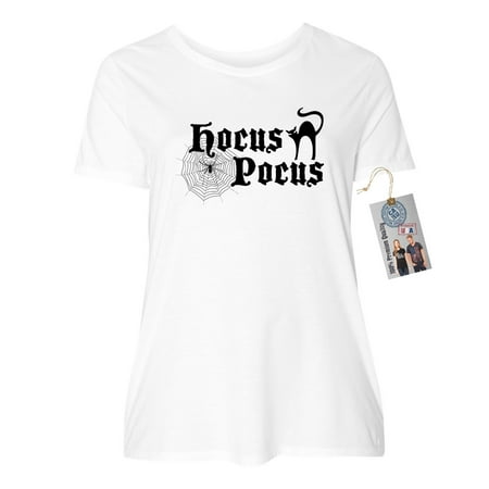 hocus pocus halloween shirt plus size womens short sleeve t shirt top walmartcom