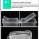thumbnail image 3 of Methold Contenedor de alimentación para Reptiles, 10 Uds., visualización transparente, suministros de insectos de alta resistencia, cajas de crianza, Terrarios Blanco Methold PT004133-02, 3 of 6