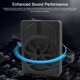 thumbnail image 3 of Subwoofer activo de alta potencia para debajo del asiento de automóvil KUERL de 10 pulgadas y 800 W, 3 of 8