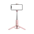 thumbnail image 1 of Q12 Perche à Selfie Bluetooth pour Téléphone Portable Trépied Support de Diffusion en Direct Multifonctionnel Rose, 1 of 4