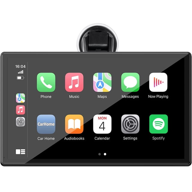 Estéreo Automotriz, 9 Pulgadas, Inalámbrico, CarPlay, Android Auto, GPS, Cámara de Respaldo, Pantalla Táctil, Universal