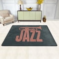 thumbnail image 6 of ZICANCN Area Rugs Doormat , Music Jazz Background Facecloth Non-Slip Floor Mat Rug for Living Room Kitchen Sink Area Indoor Outdoor Entrance 36"x24", 6 of 9
