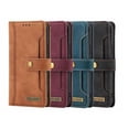 thumbnail image 1 of Magnetic Luxury Wallet Leather Flip Case Compatible With Samsung Galaxy S22 S22+ S22 Ultra A53, 1 of 3